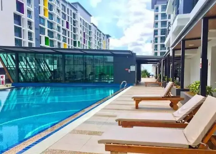 Vivacity Megamall Jazz Suite Kuching 8Pax 3Br #Joyoustayz1